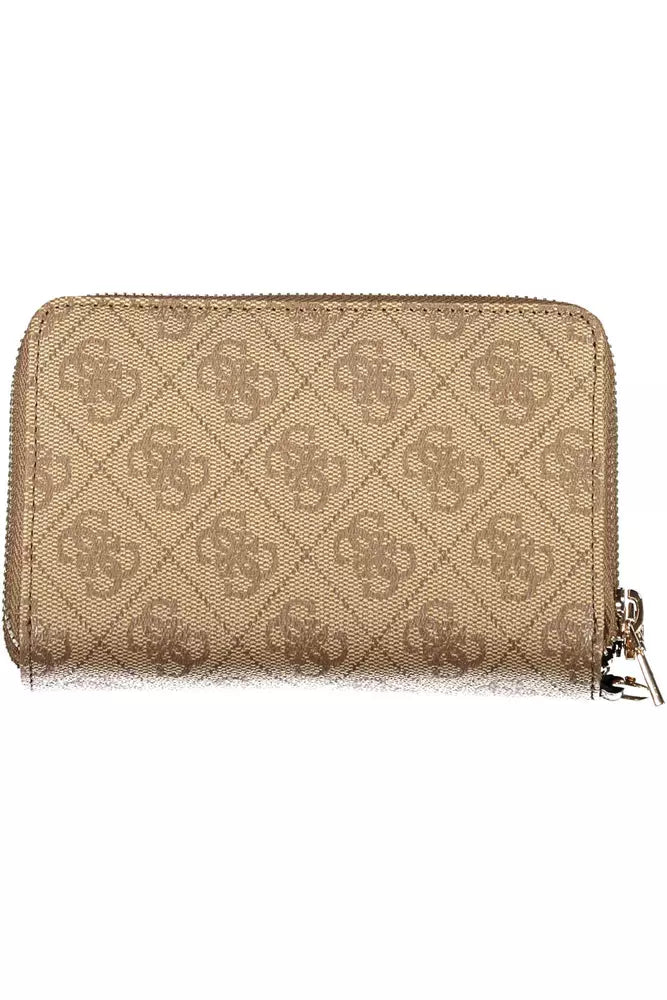 Guess Jeans Beige Polyethylene Men Wallet