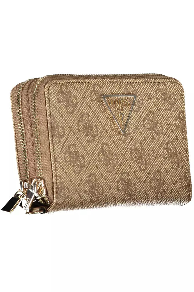 Guess Jeans Beige Polyethylene Men Wallet