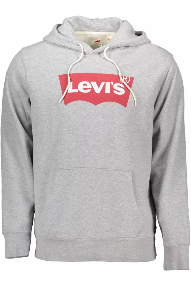 Levi's Gray Cotton Men Sweater