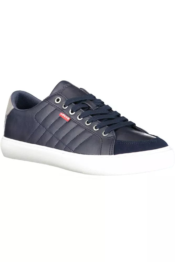 Levi's Blue Polyethylene Men Sneaker