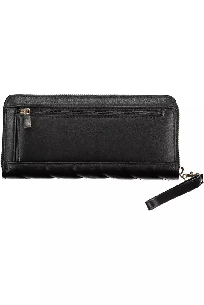 Guess Jeans Black Polyethylene Men Wallet