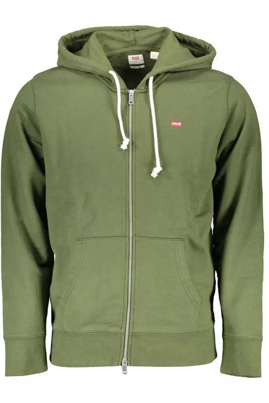 Levi's Green Cotton Men Sweater