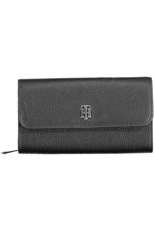 Tommy Hilfiger Black Polyethylene Men Wallet