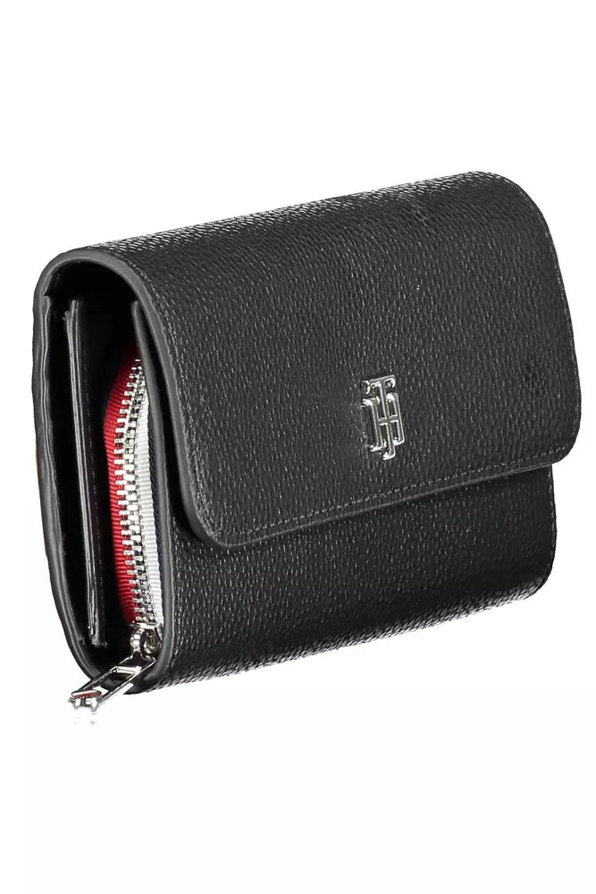 Tommy Hilfiger Black Polyethylene Men Wallet