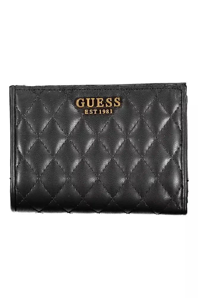 Guess Jeans Black Polyethylene Men Wallet