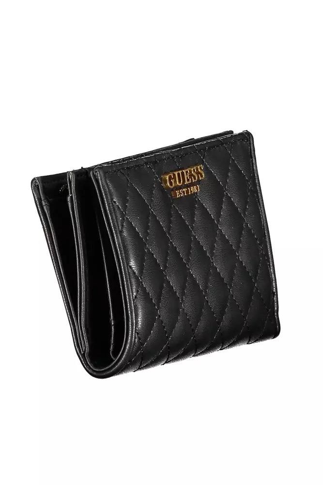 Guess Jeans Black Polyethylene Men Wallet