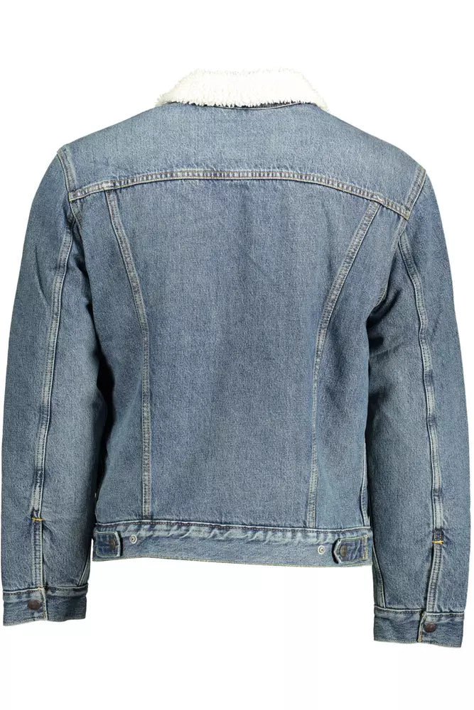 Levi's Blue Cotton Men Jacket