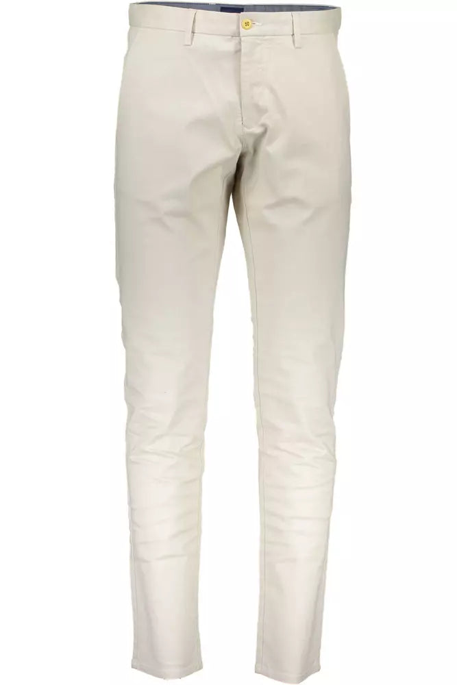 Gant Beige Cotton Men Pant