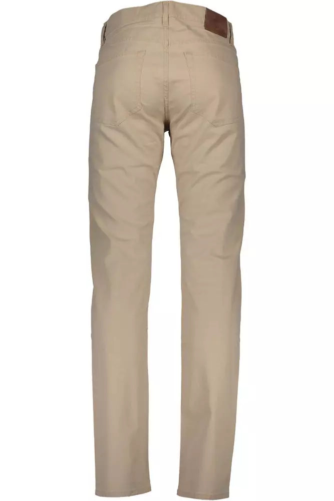 Gant Beige Cotton Men Pant