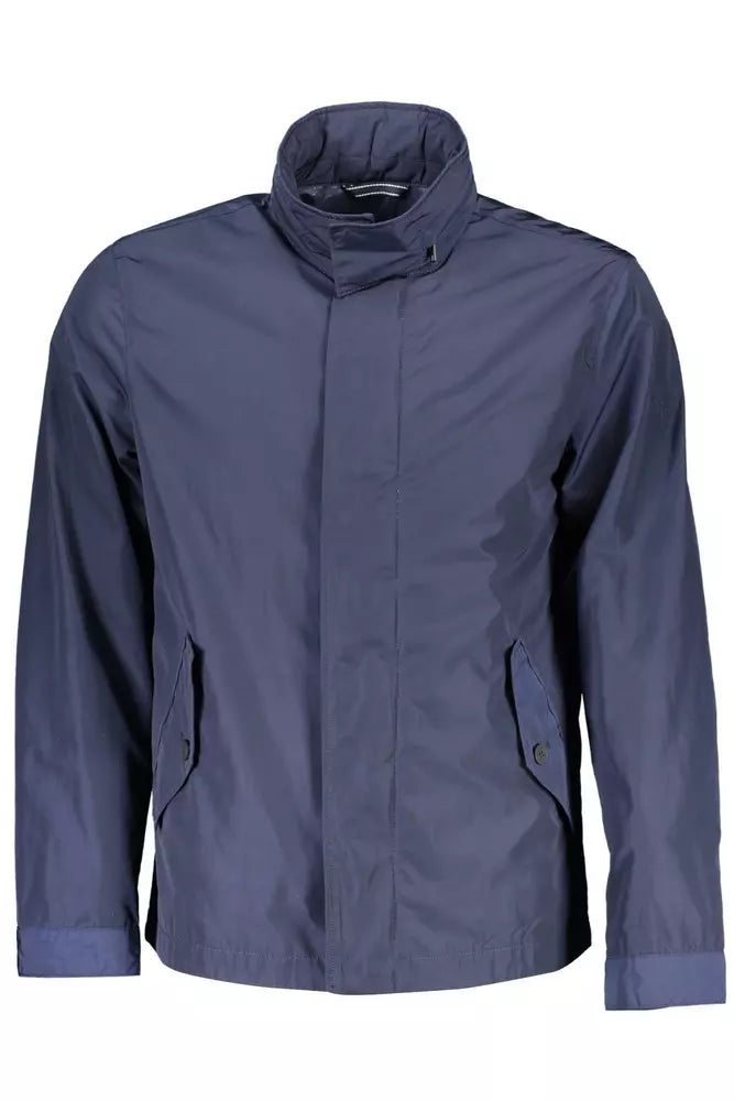 Gant Blue Polyester Mens Jacket