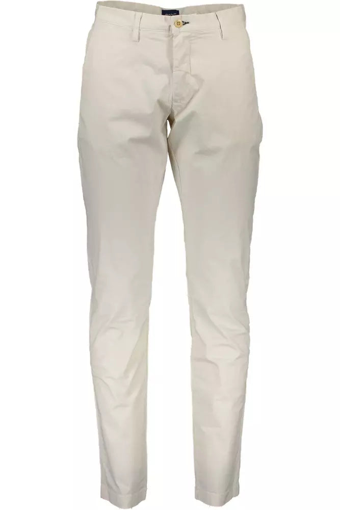 Gant Beige Cotton Men Chino