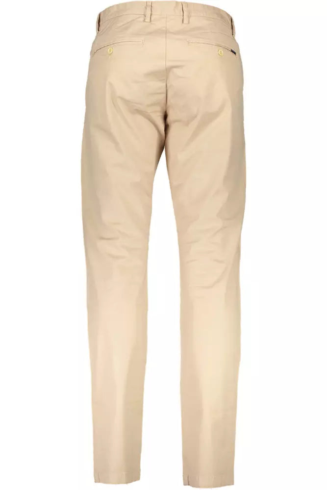 Gant Beige Cotton Men Pant