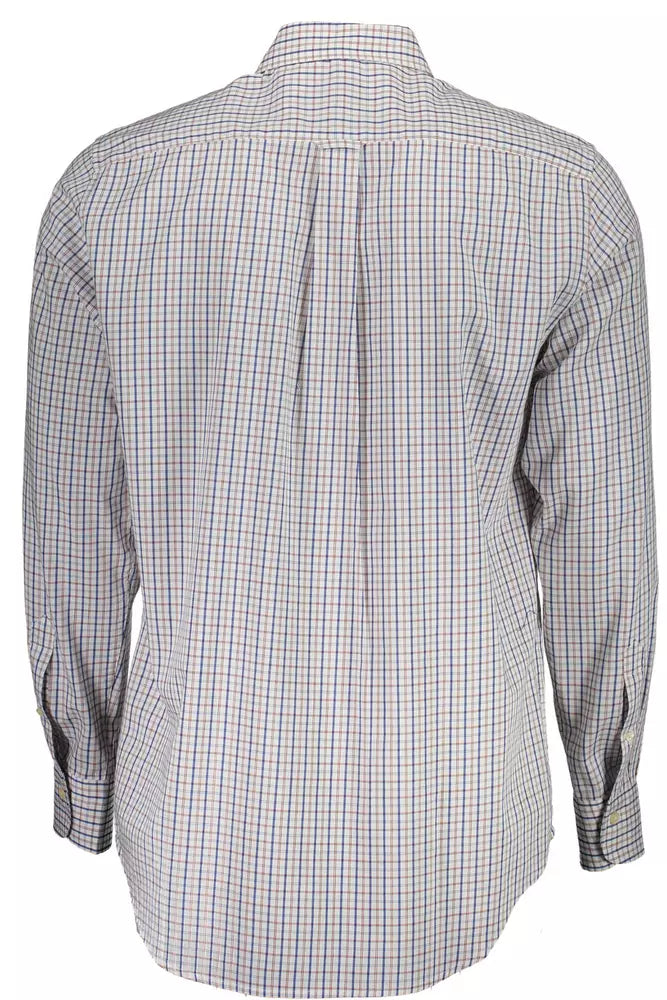 Gant White Cotton Men Shirt