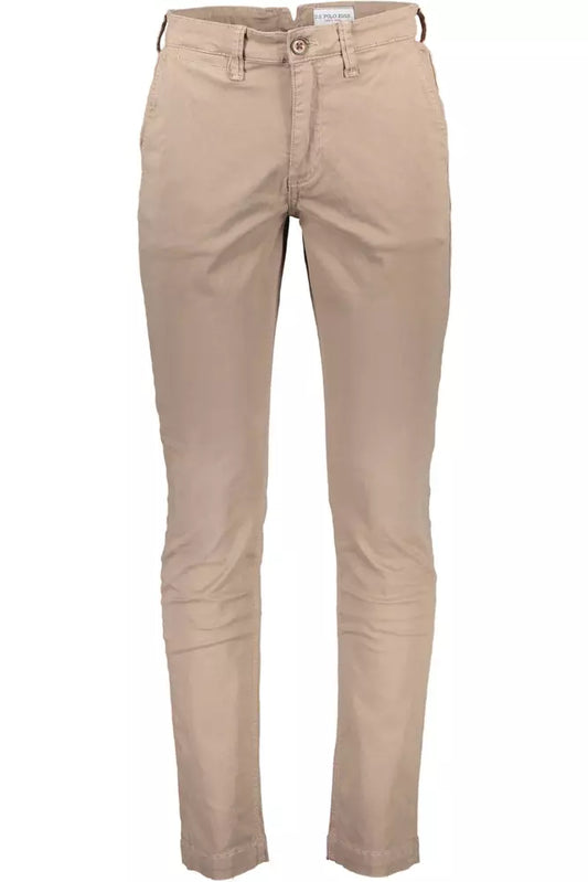 U.S. POLO ASSN. Beige Cotton Men Pants