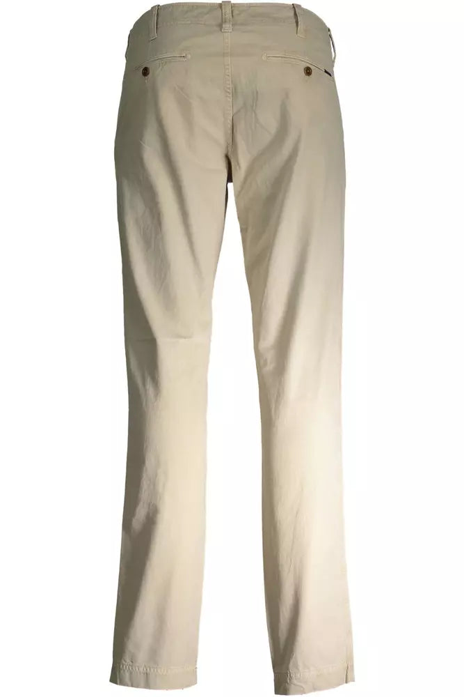 Gant Beige Cotton Men Pant