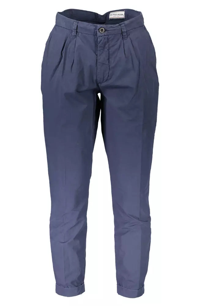 U.S. POLO ASSN. Blue Cotton Men Pant