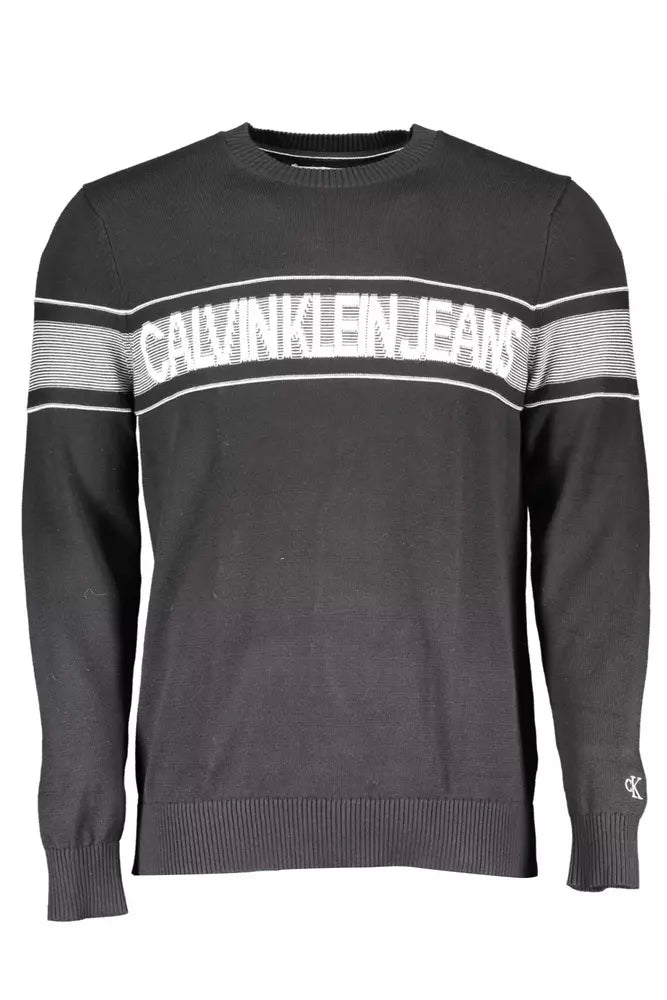 Calvin Klein Black Cotton Men Shirt