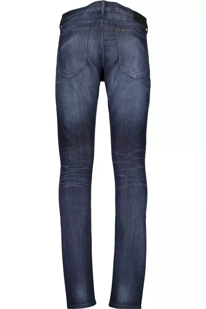 Lee Blue Cotton Men Jeans