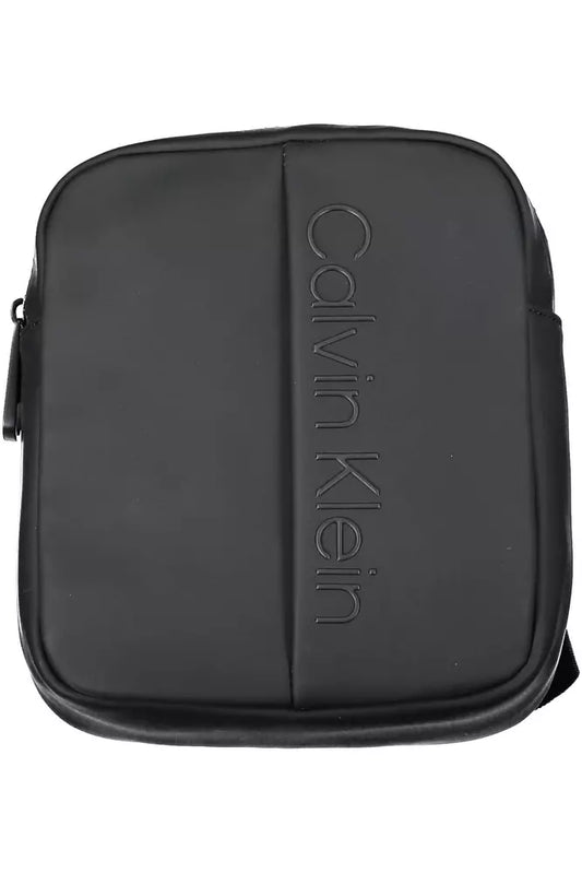 Calvin Klein Black Polyester Men Shoulder Bag