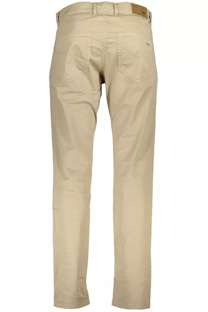 Harmont & Blaine Beige Cotton Men Pant