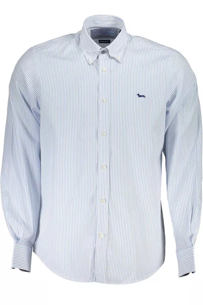 Harmont & Blaine White Cotton Men Shirt