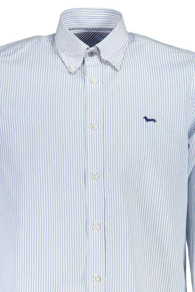 Harmont & Blaine White Cotton Men Shirt