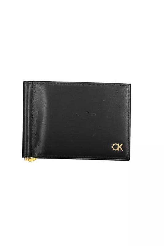 Calvin Klein Black Leather Mens Wallet