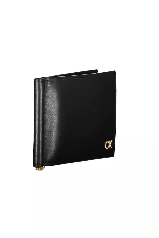 Calvin Klein Black Leather Mens Wallet