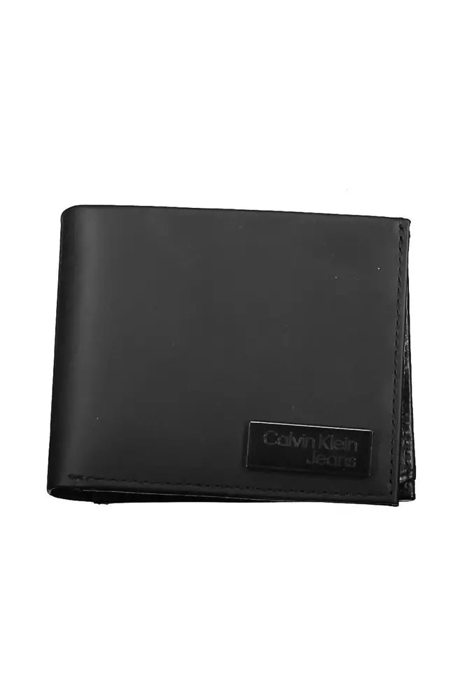 Calvin Klein Black Leather Men Wallet