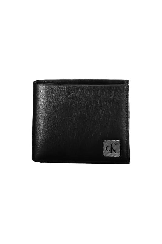 Calvin Klein Black Leather Men Wallet