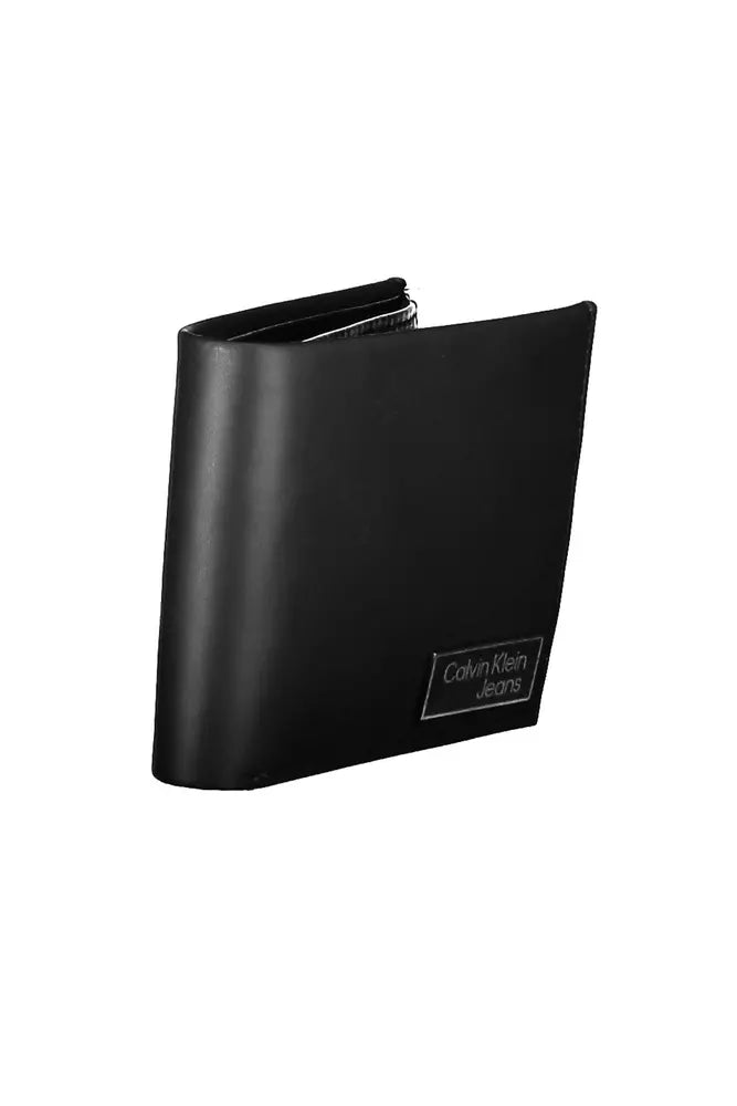 Calvin Klein Black Leather Men Wallet