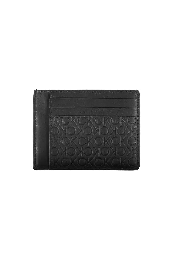 Calvin Klein Black Leather Men Wallet