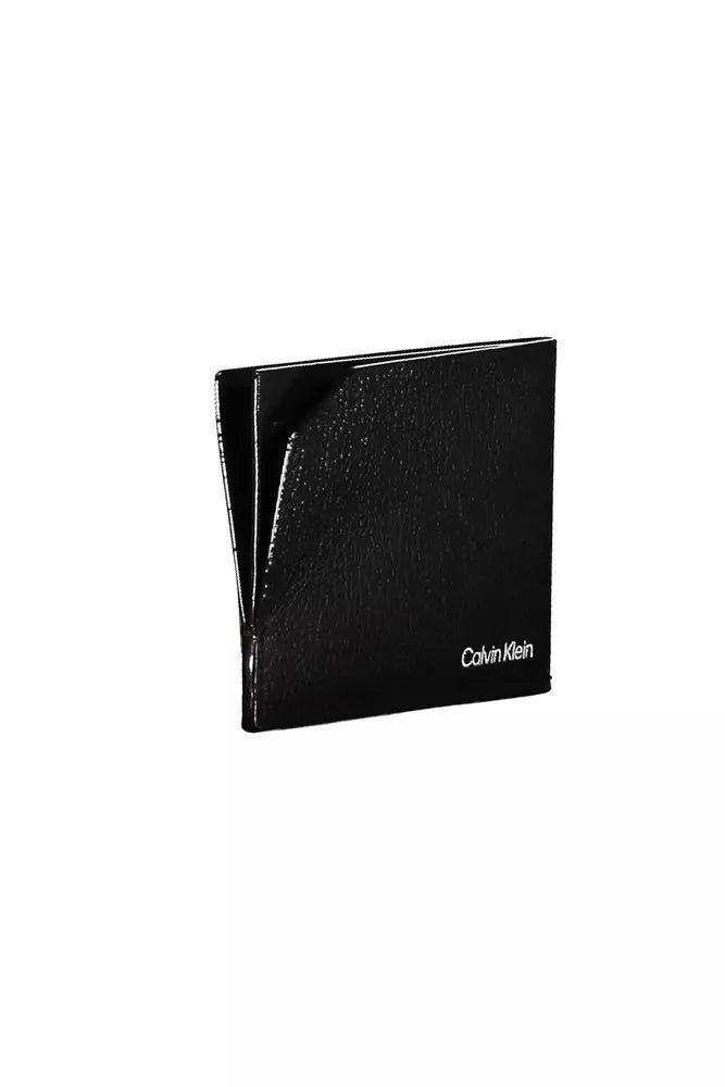 Calvin Klein Black Leather Men Wallet