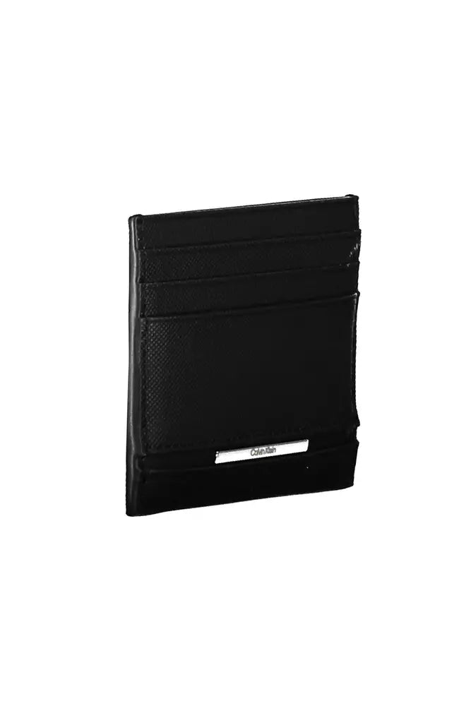 Calvin Klein Black Leather Men Wallet