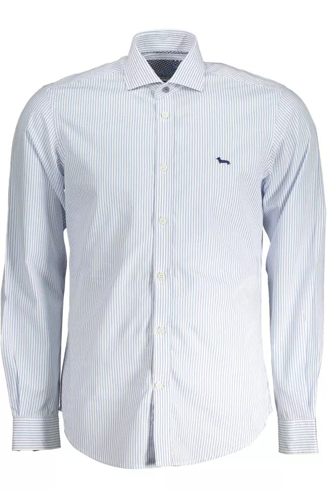 Harmont & Blaine White Cotton Men Shirt