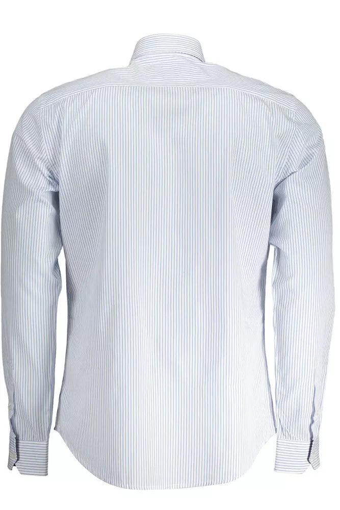 Harmont & Blaine White Cotton Men Shirt