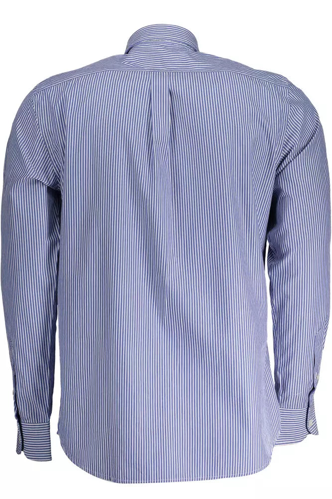 Harmont & Blaine Blue Cotton Men Shirt