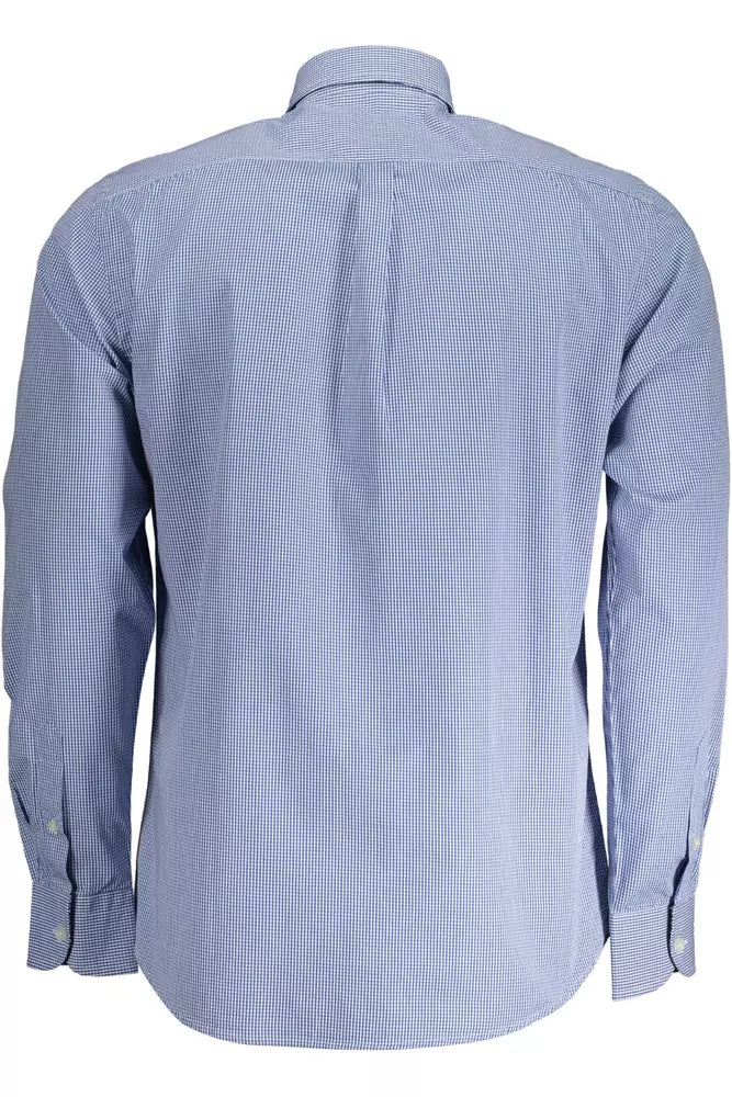 Harmont & Blaine Blue Cotton Men Shirt