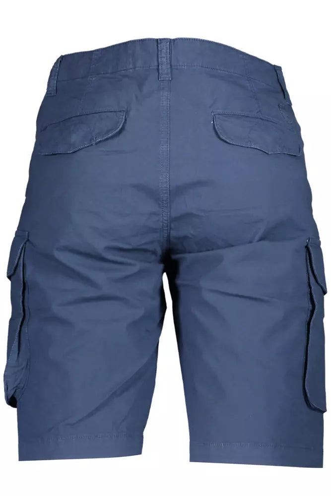 North Sails Eco-Conscious Blue Bermuda Shorts for Men