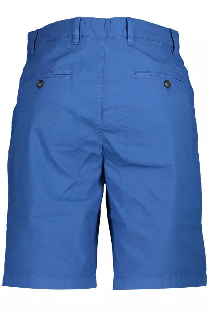 North Sails Blue Cotton Men Bermuda Shorts