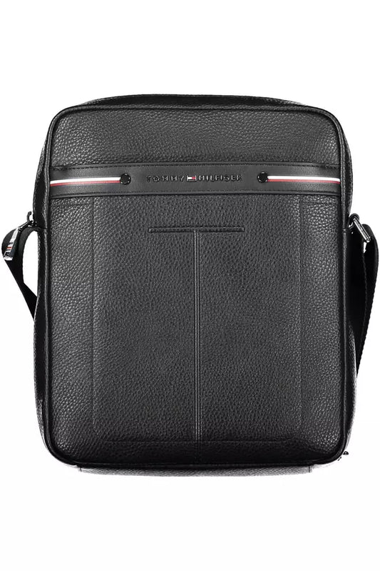 Tommy Hilfiger Black Polyethylene Men Shoulder Bag