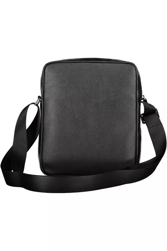 Tommy Hilfiger Black Polyethylene Men Shoulder Bag