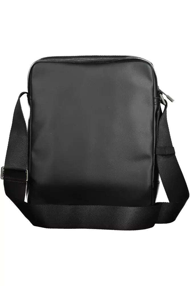 Tommy Hilfiger Black Polyethylene Men Shoulder Bag