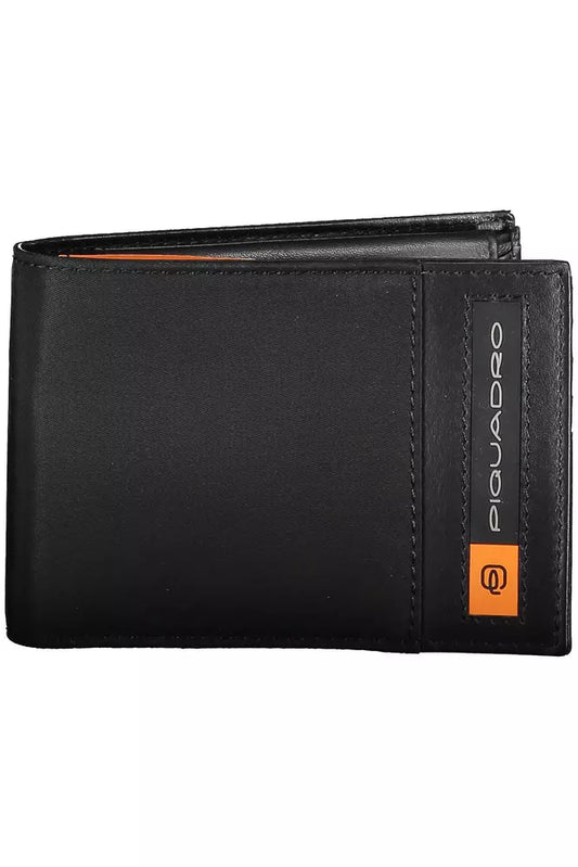 Piquadro Black RPET Men Wallet