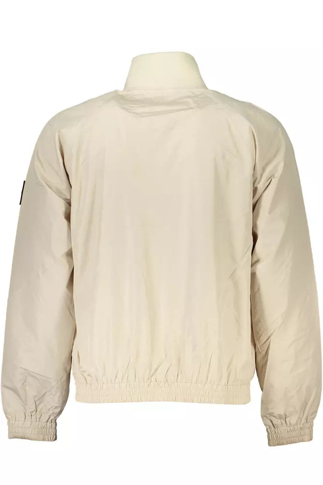 Calvin Klein Beige Polyester Men Jacket