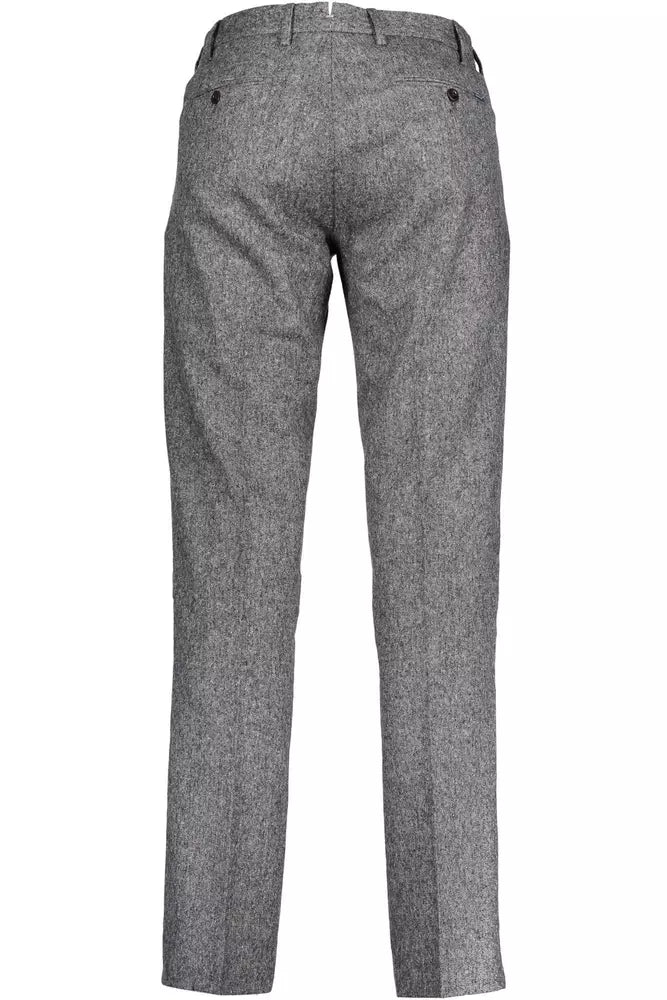 Gant Gray Wool Men Pant