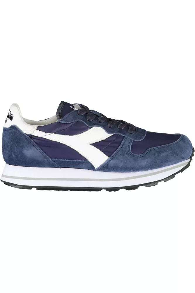 Diadora Blue Leather Women Sneaker