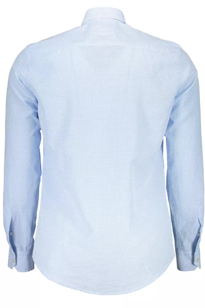 Harmont & Blaine Light Blue Cotton Mens Shirt