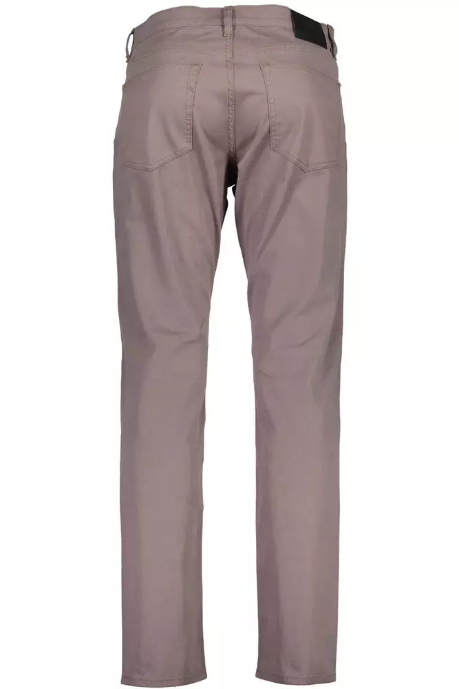 Gant Gray Cotton Men Trouser