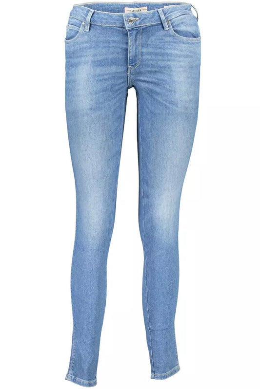 Guess Jeans Blue Cotton Women Jeans